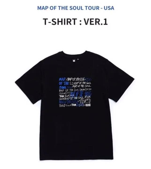 BTS MOS 公式グッズ　Tシャツ　VER.1 Mサイズ　新品未開封