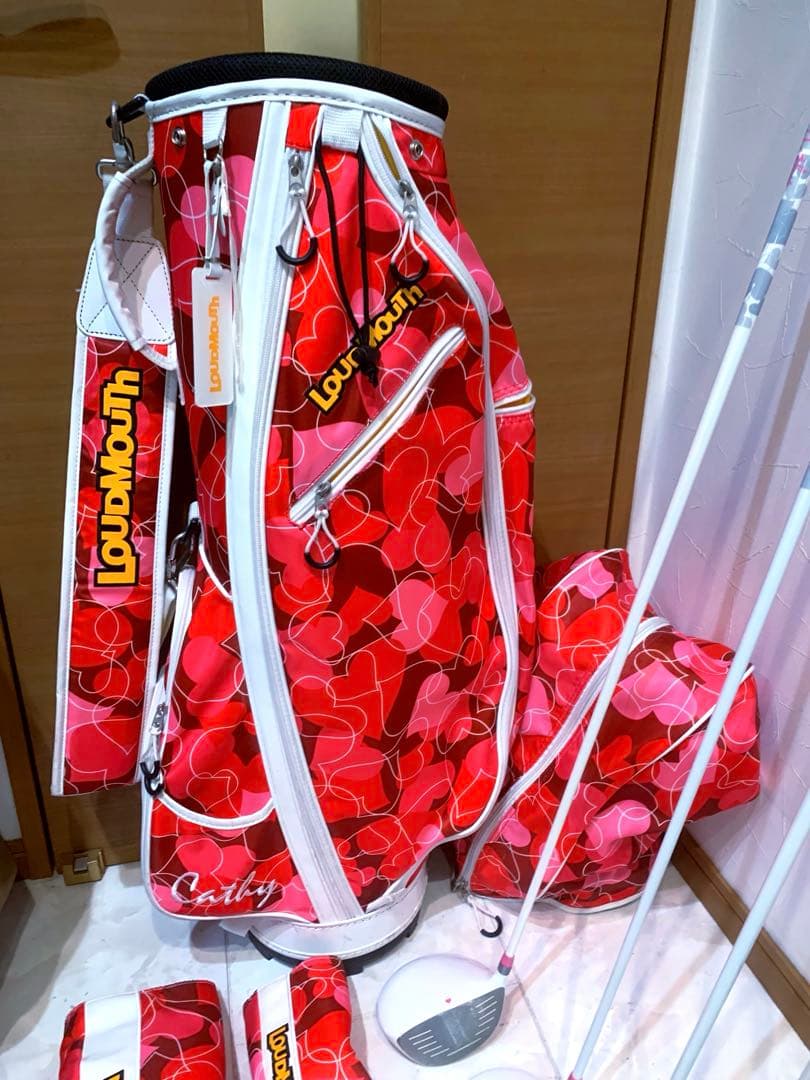 良品　レディースゴルフクラブ セット　ラウドマウス　可愛く優しい　初心者〜