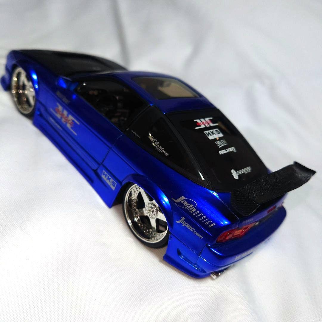 ルース品 日産 RPS13 240SX 青 1/24 JADA 180SX
