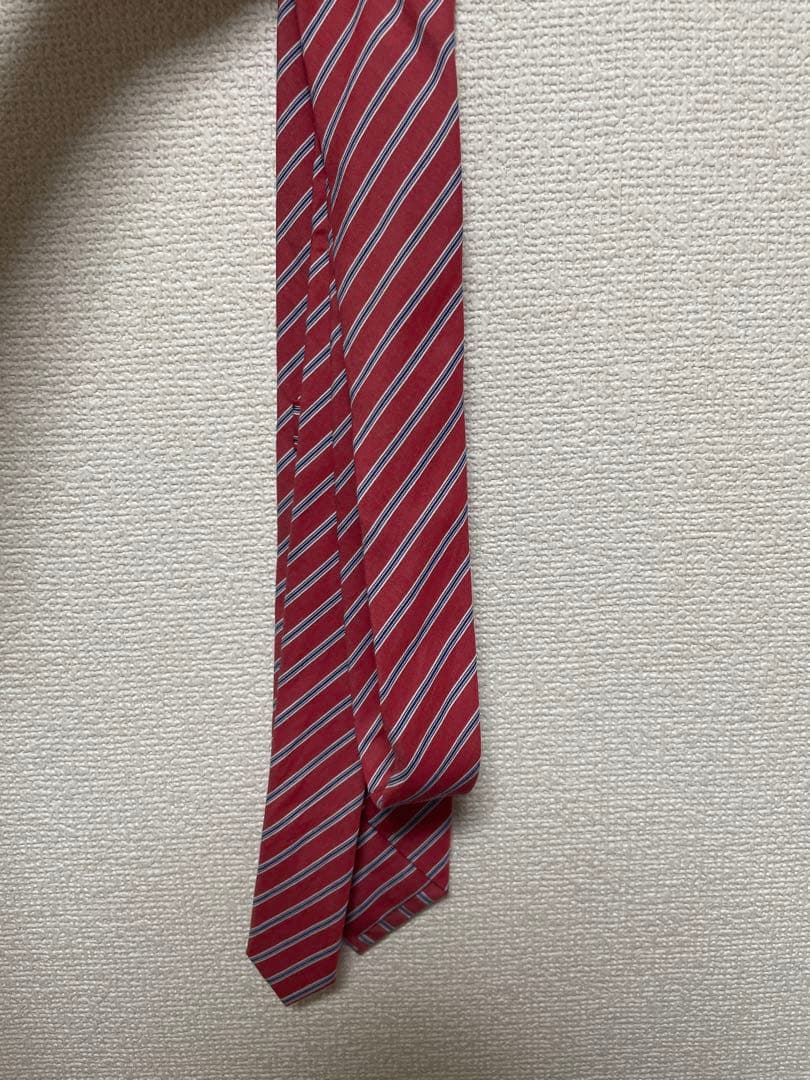 TOGA ストライプ レッド l motif tie ネクタイ