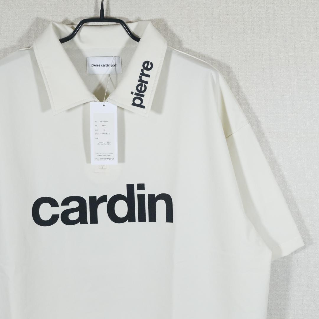 pierre cardin golf ゴルフシャツ ホワイト XL