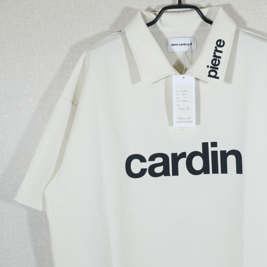pierre cardin golf ゴルフシャツ ホワイト XL