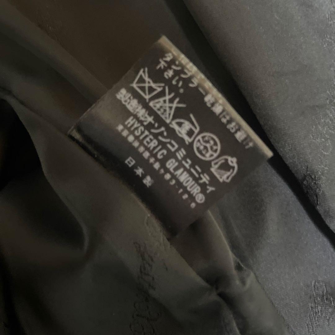 美品　THEE HYSTERIC XXX 黒 羊革　ライダースジャケット M
