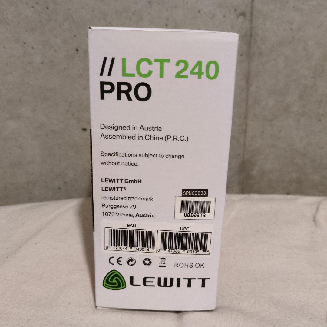 【美品・数回のみ使用】LEWITT LCT 240 PRO コンデンサーマイク