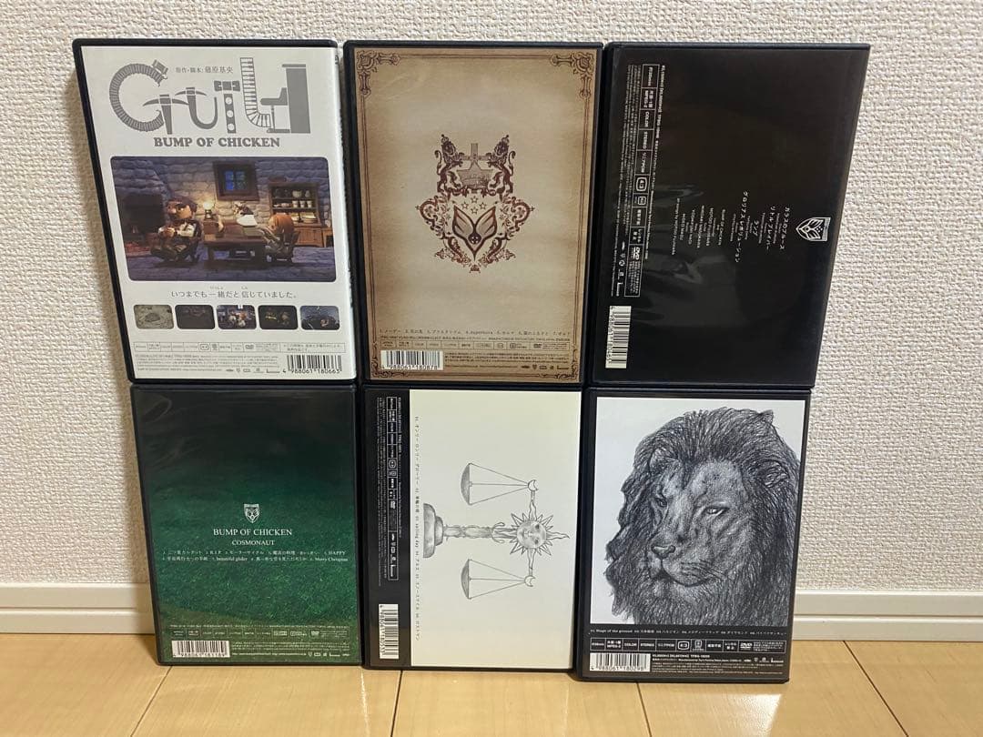 BUMP OF CHICKEN DVD 6枚セット