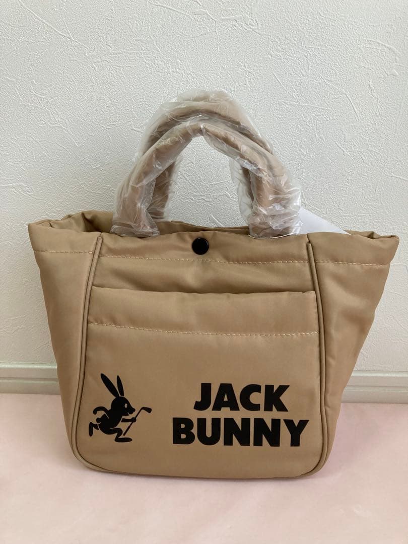 新品未使用　ジャックバニー カートバッグ ベージュ 男女兼用