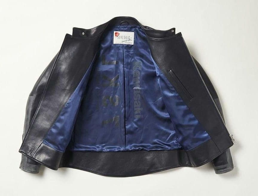 Kawasaki × SEVESKG コラボレザージャケット