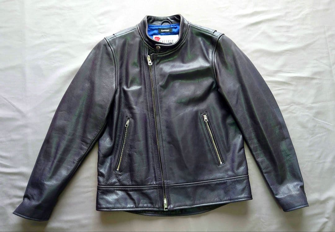 Kawasaki × SEVESKG コラボレザージャケット