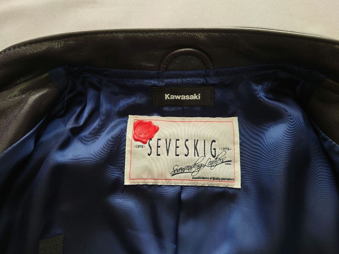 Kawasaki × SEVESKG コラボレザージャケット