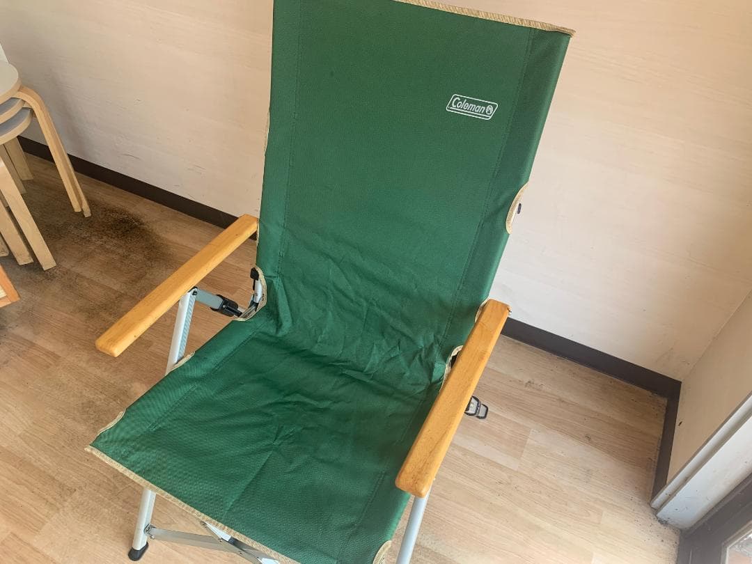 コールマン レイチェア　グリーン　2回使用