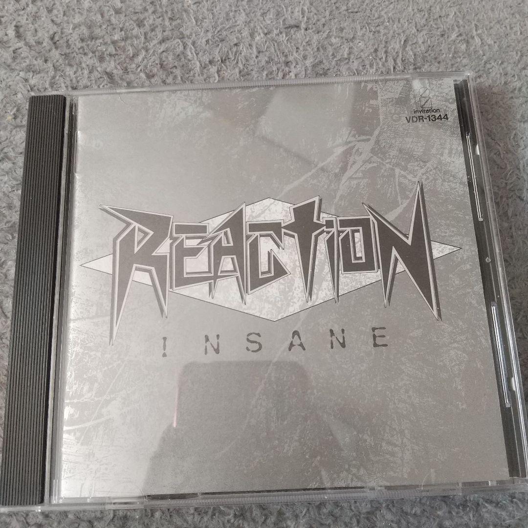 希少初回盤帯付き→REACTION 「INSANE」 VDR-1344