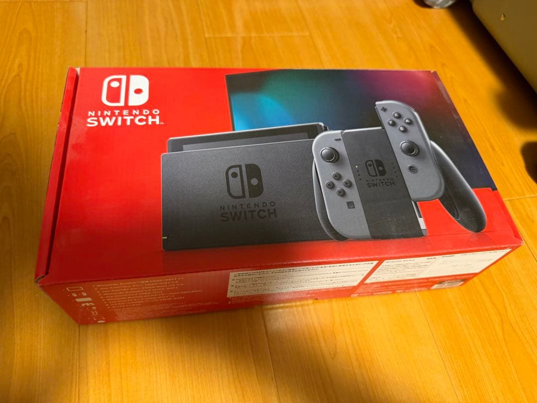 [SDカード付き]Nintendo Switch グレー 本体 + SDカード