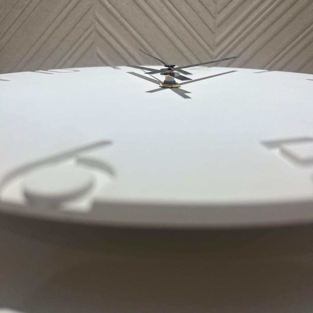 掛け時計　ホワイト