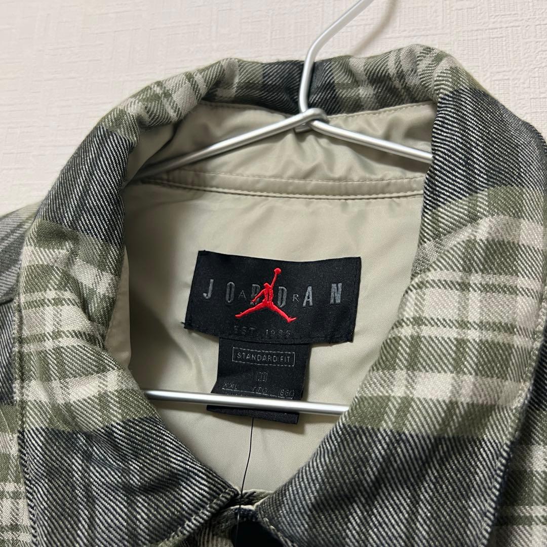 【タグ付き未使用品】ナイキ ジョーダン why notシャツジャケット 2XL