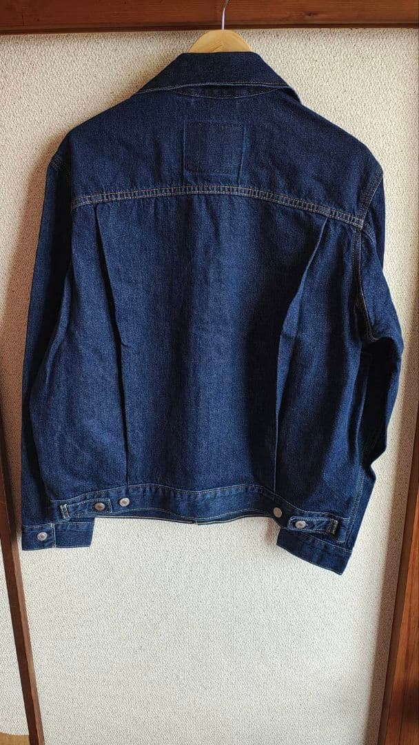 【新品未着用】Levi’sリーバイス 2nd デニムジャケットRELAXED紺S