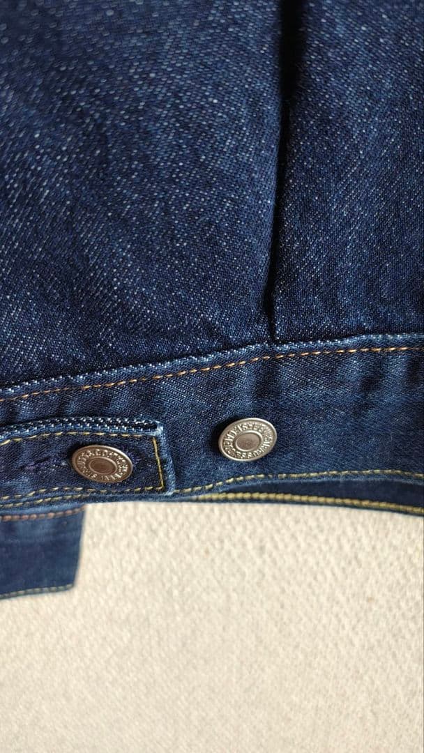 【新品未着用】Levi’sリーバイス 2nd デニムジャケットRELAXED紺S