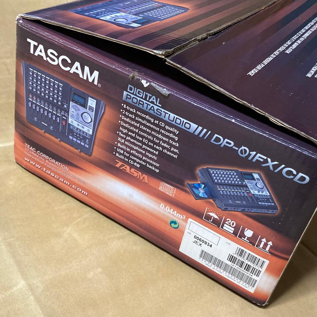 TASCAM DP-01FX/CD マルチトラックレコーダー MTR