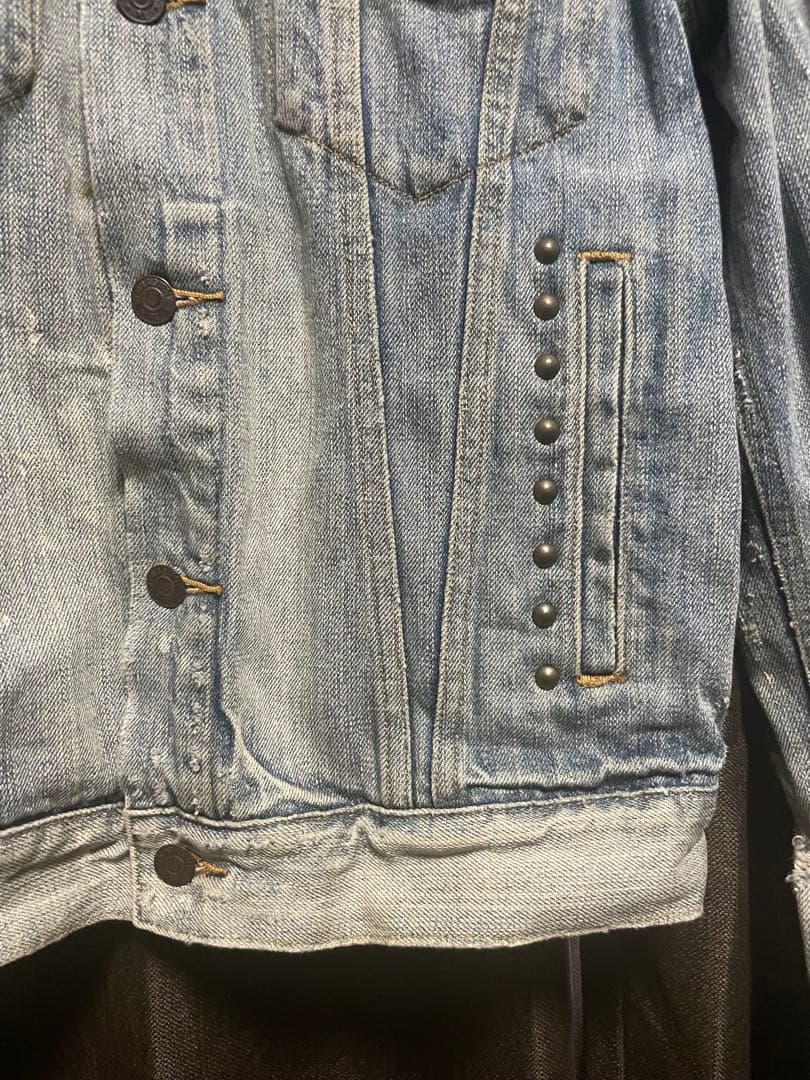 【希少】Denim & Supply Studded Denim Jacket