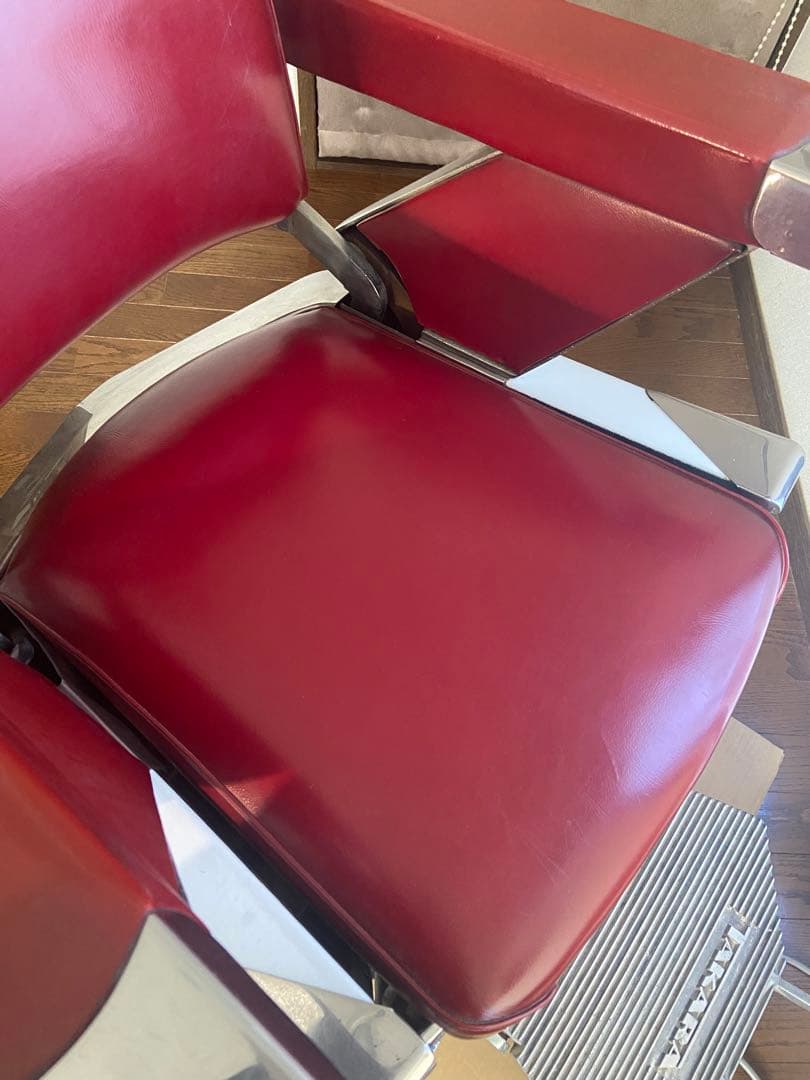 タカラベルモント 理容椅子 barber 昭和レトロ　床屋 美容室 純喫茶 銭湯