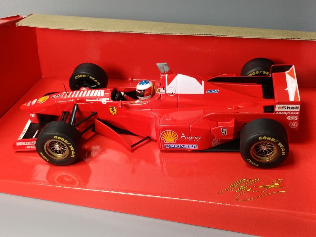 ミニチャンプス 1/18 フェラーリF310B　M.シューマッハコレクション