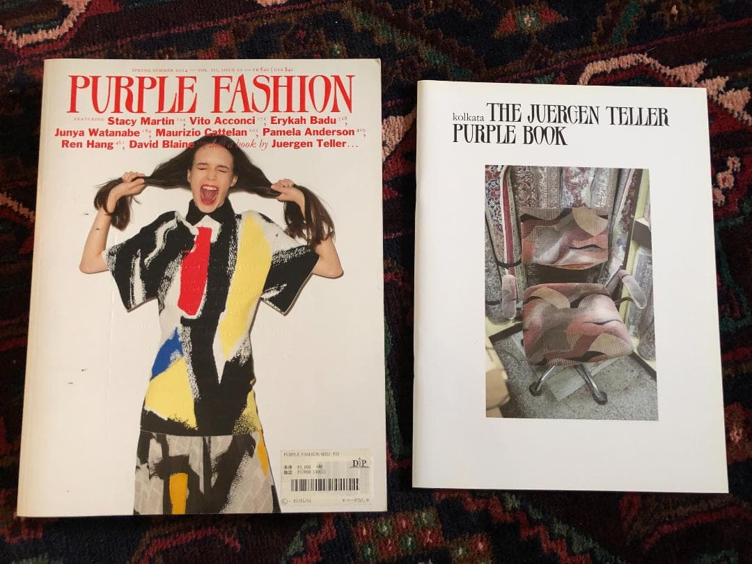 アート・デザイン・音楽 PURPLE FASHION & THE JUERGEN TELLER PURP