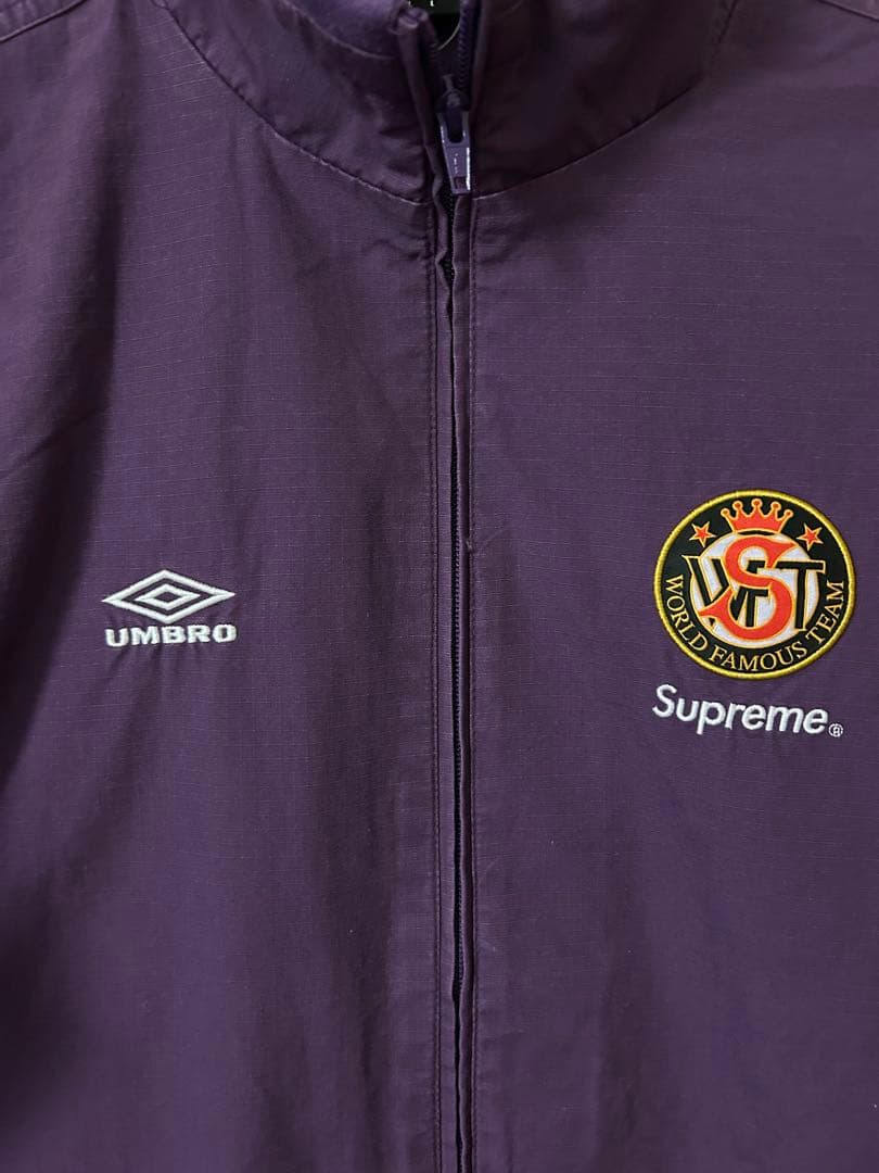 ジャケット・アウター Supreme Umbro CottonRipstop TrackJacket