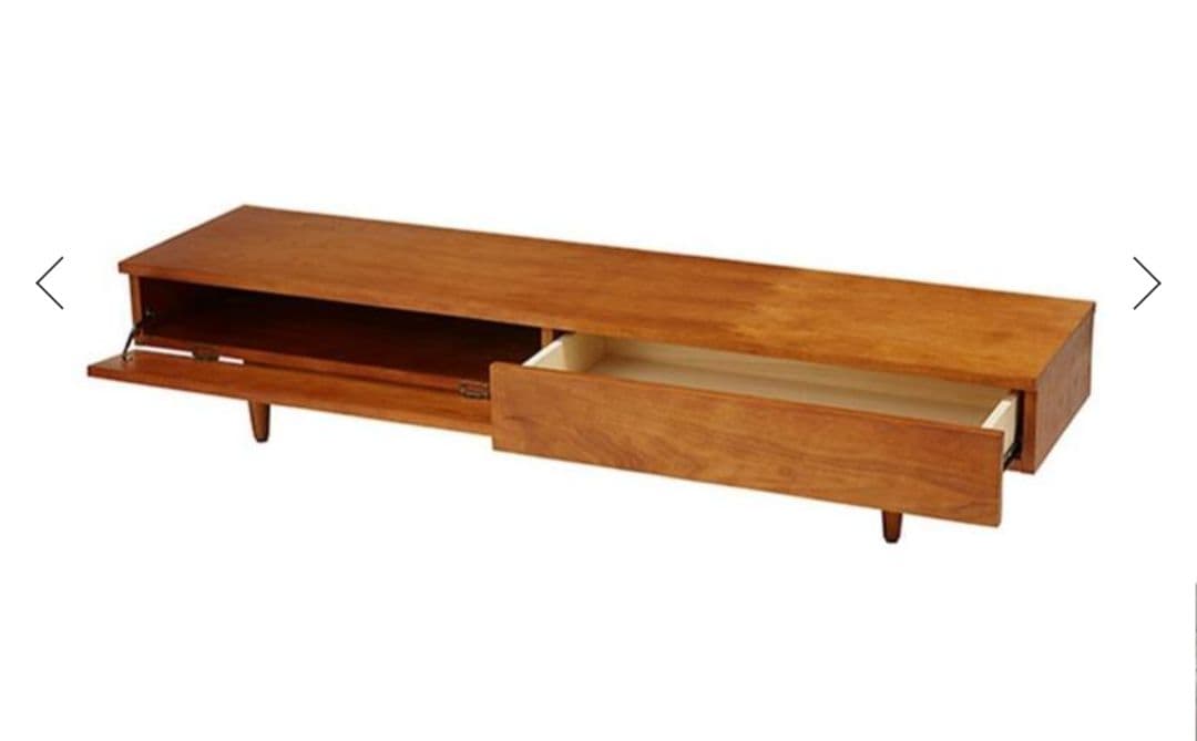 ACME FURNITURE　ブラウン 木製 テレビ台 引き出し付き