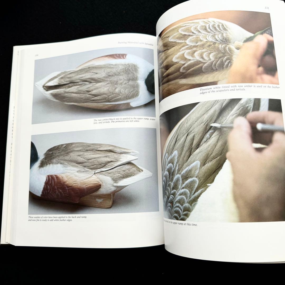 デコイ バードカービング 技法書「Painting Waterfowl」
