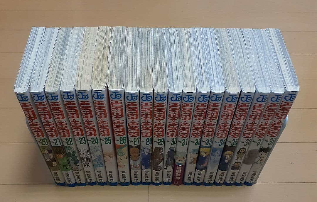 HUNTER × HUNTER 全巻セット（1～38巻）+関連本2冊