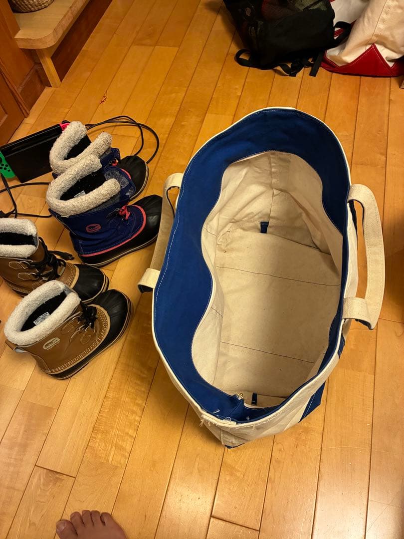 L.L.Bean BOAT AND TOTEジップトップ made in USA