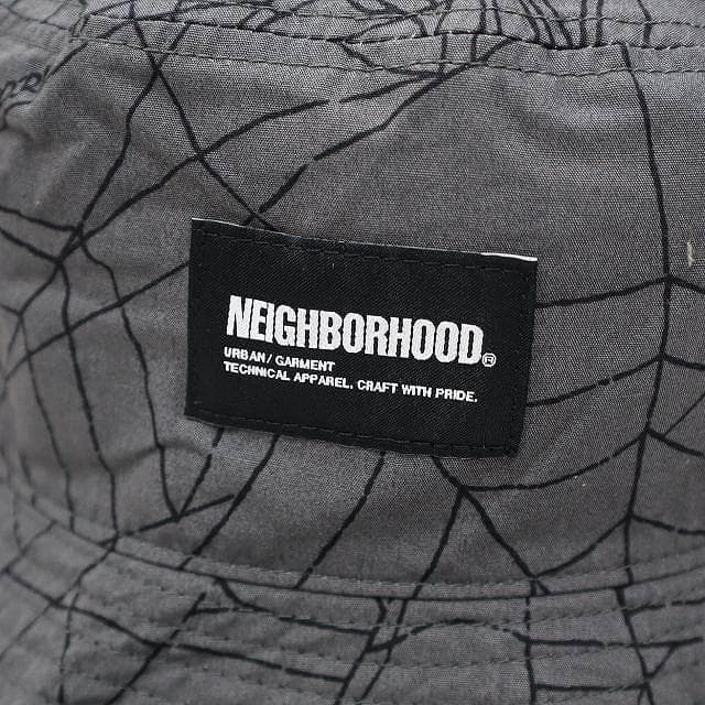 ネイバーフッド NEIGHBORHOOD スパイダーウェブ バケット ハット M