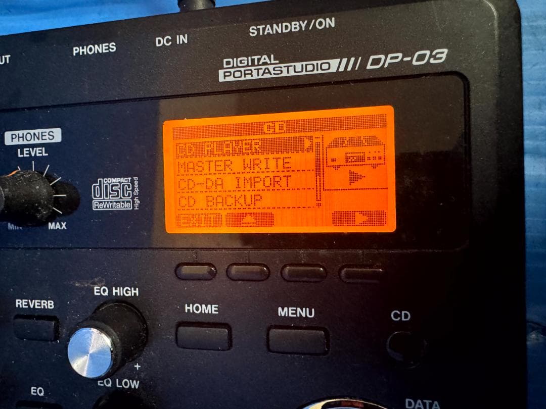 TASCAM 8トラック・デジタルマルチトラックレコーダー MTR DP-03