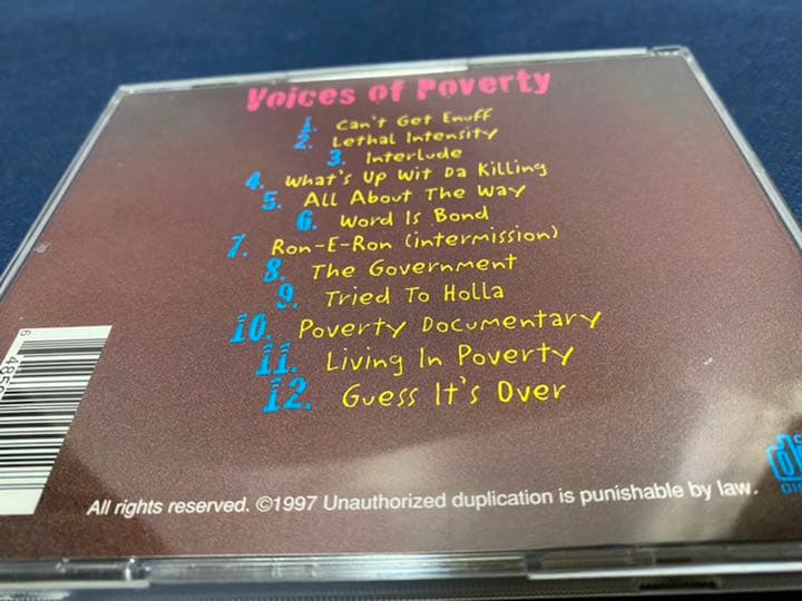 洋楽 VOICES OF POVERTY