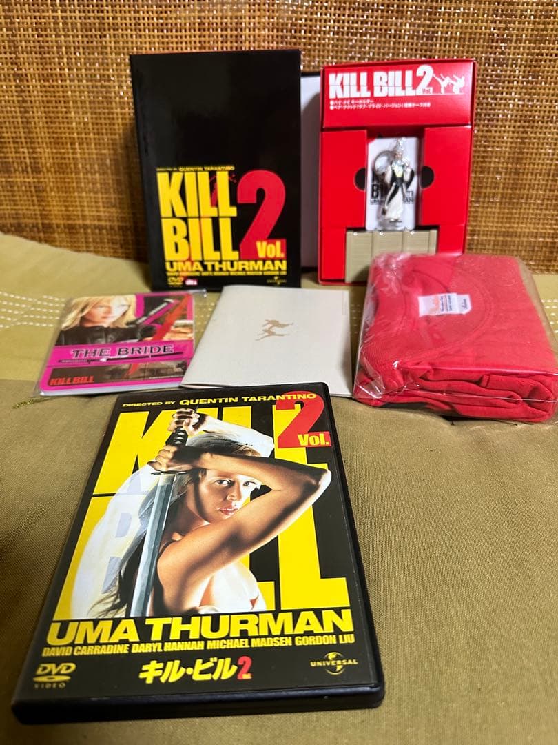 【美品】KILL BILL Vol.1 & 2 DVDセット　特典物未開封
