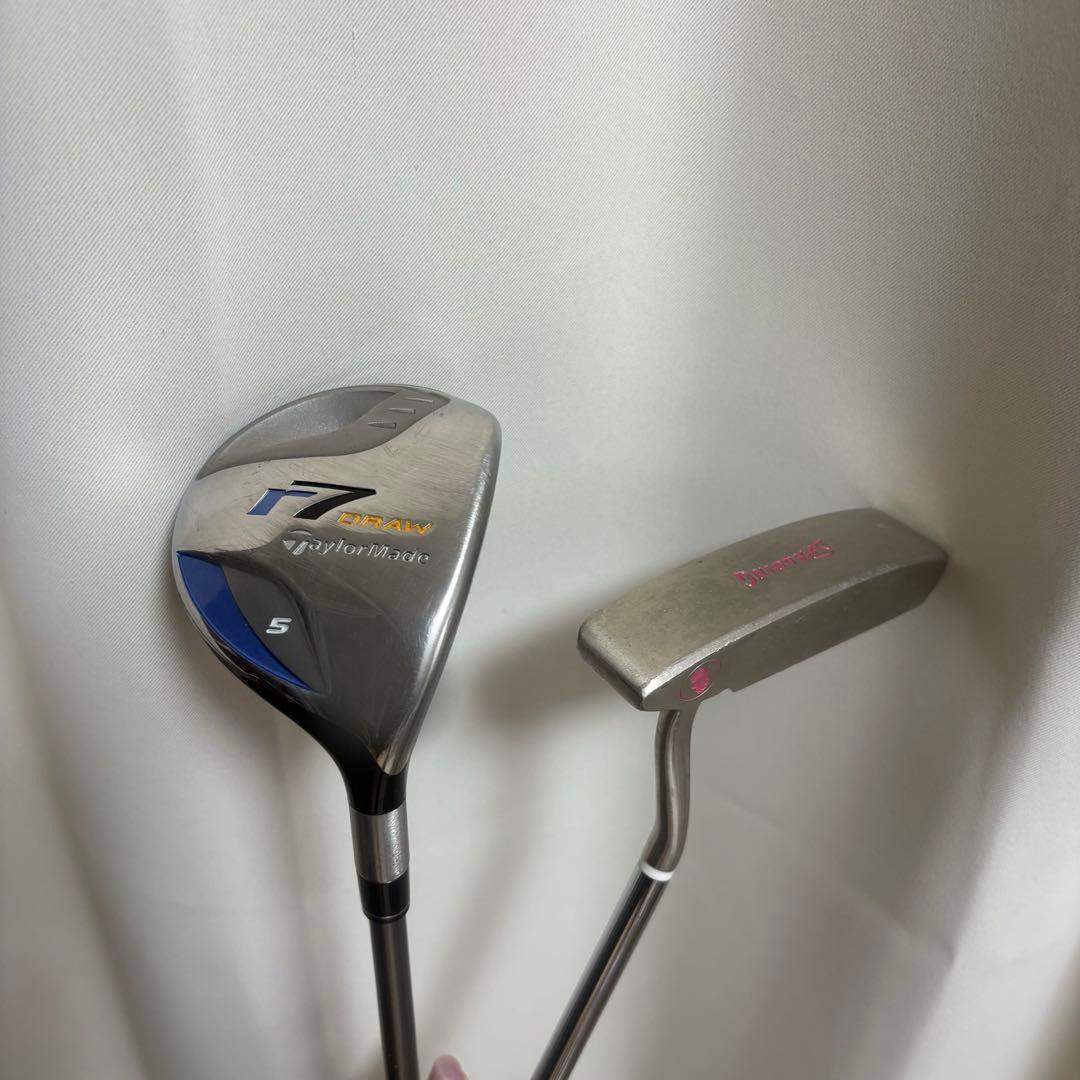 TaylorMade SPALDINGレディース ゴルフクラブ 5w パター