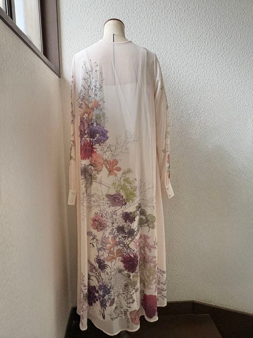ワンピース Ameri UND 2WAY DARIA V NECK DRESS(M)