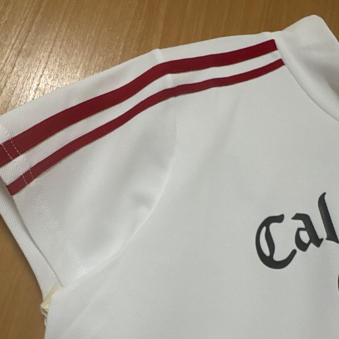 新品未使用LoveCallawayモックネック半袖シャツLL白ラブキャロウェイ