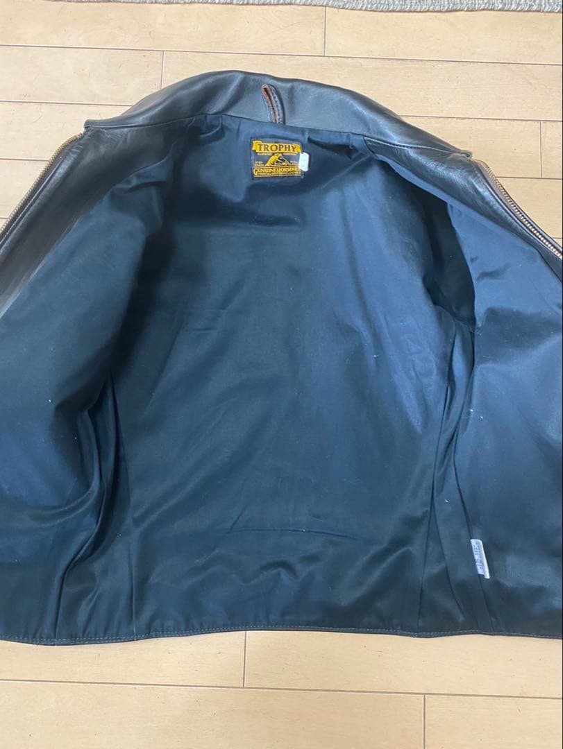 ジャケット・アウター TrophyClothingHummingbirdHorsehideJacket