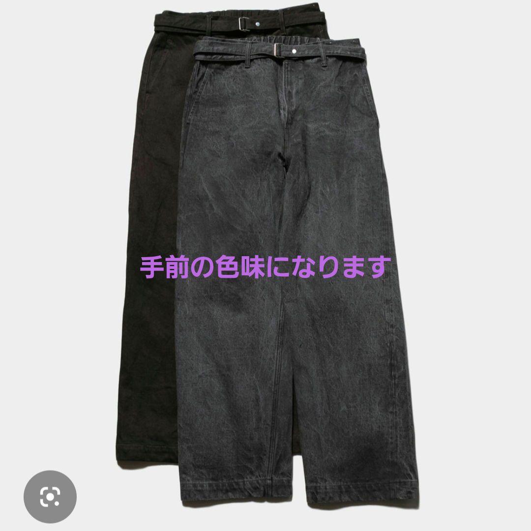 パンツ YOKO SAKAMOTO \"BELTED TROUSERS\"
