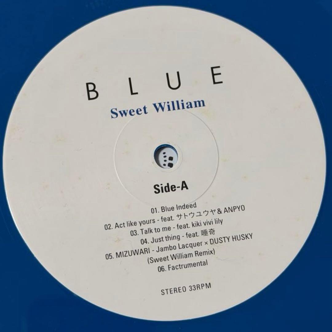 Sweet William BLUE レコード LP