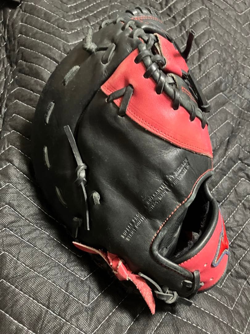 美品Mizuno ファーストミット　軟式　ソフトボールキャッチャーミット