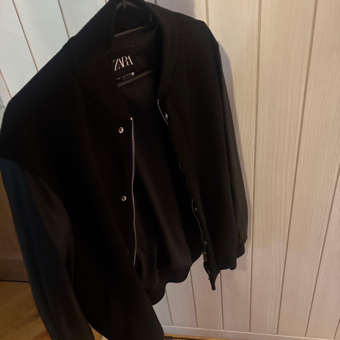 ZARA ブラック ボンバージャケット M (Carti)