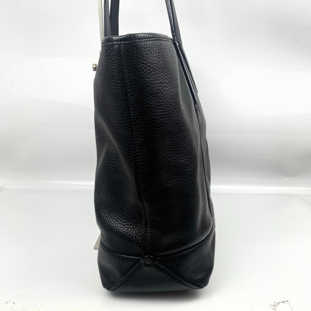 定価10万円 コーチ トートバッグ ビジネス レザー ブラック シボ