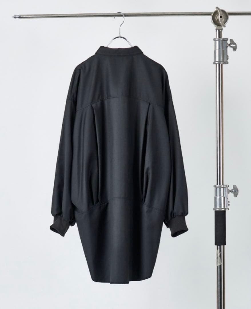 【週末限定値下げ】CHIGNON リブスリーブチュニックシャツ 黒 新品未使用