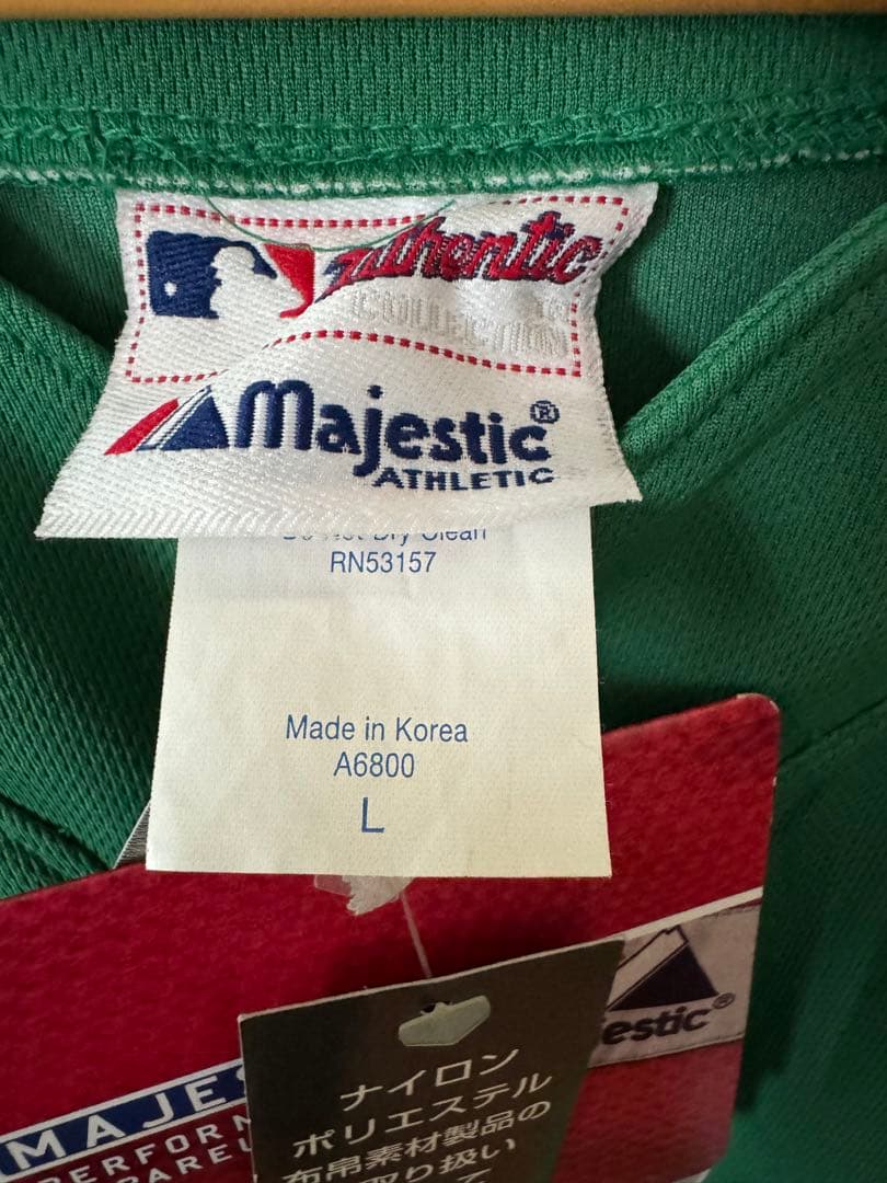 希少　美品　MLB 松坂大輔　レッドソックス　オーセンティック　激レアグリーン