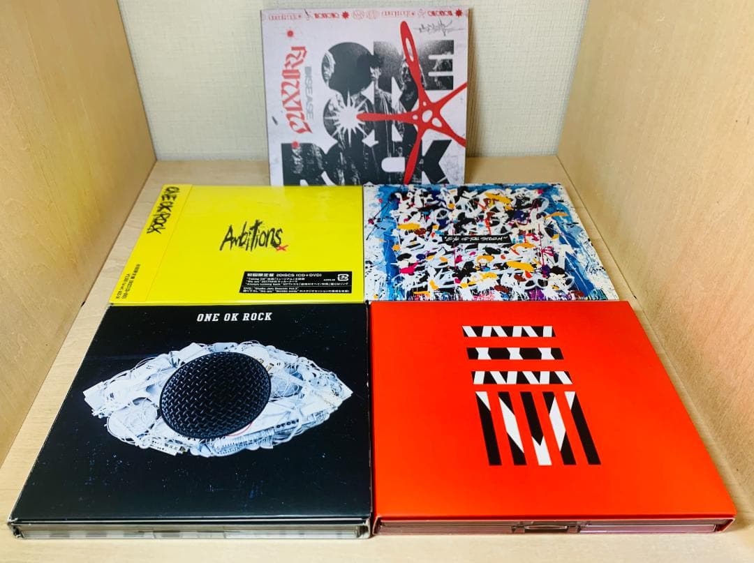 ONE OK ROCK アルバム CD 10枚セット 初回盤 CD+DVD