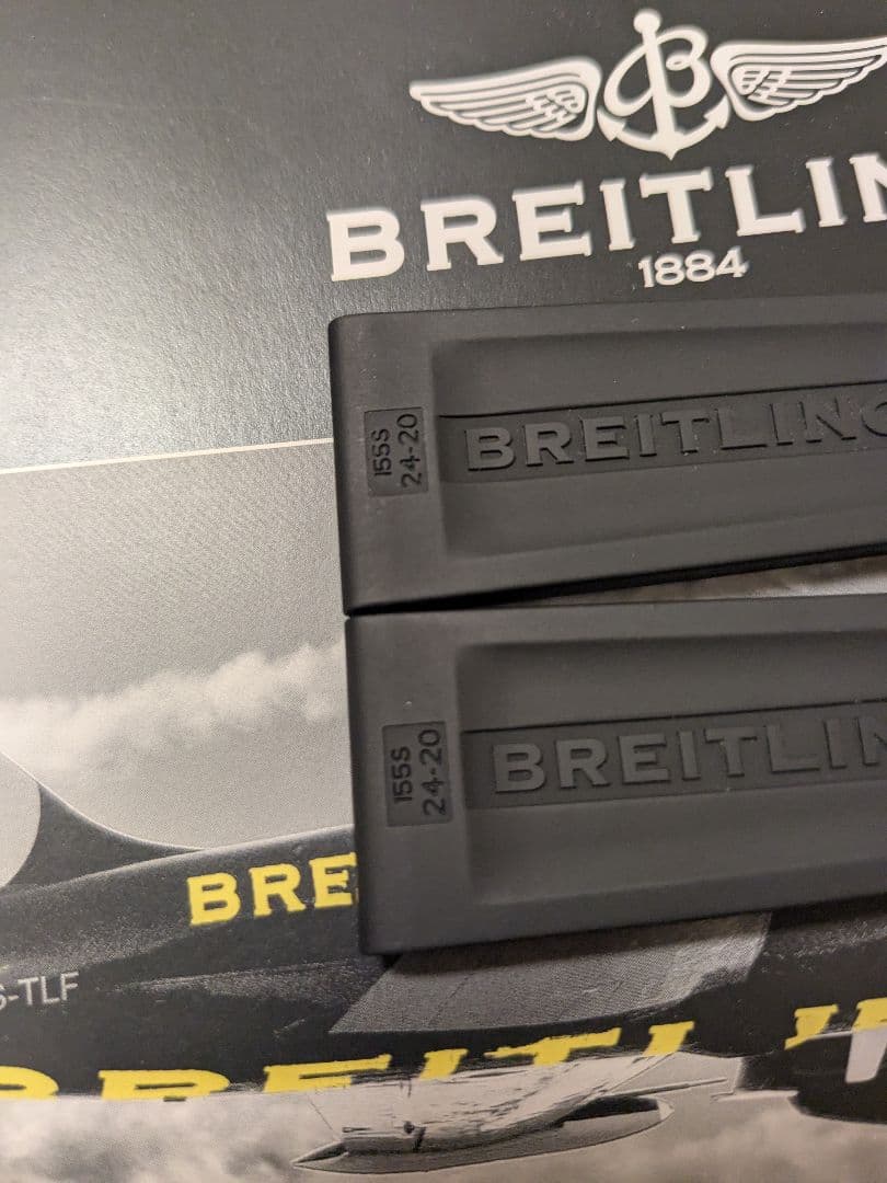 Breitling ラバー ベルト24-20mm