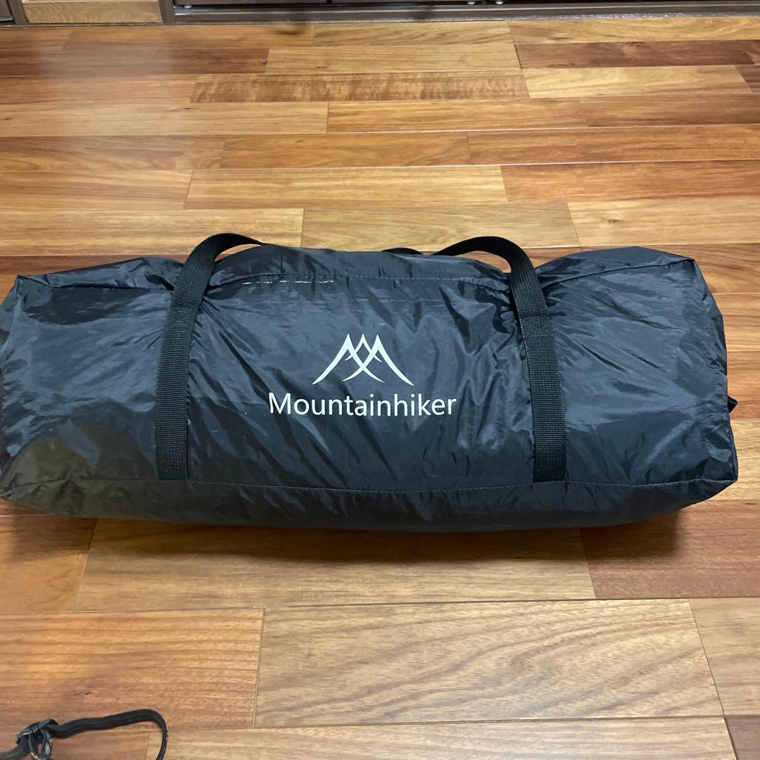 Mountainhiker ワンポールテント ツーリング　ブラック おまけ付き