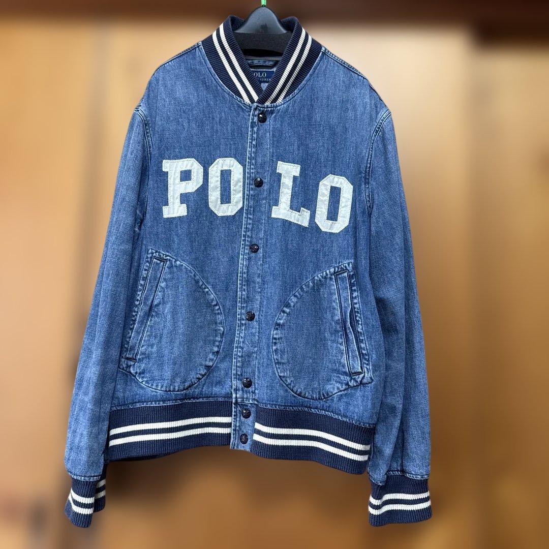 ヤ*チ様 POLO RALPHLAURENポロラルフローレンデニムジャケットスタ
