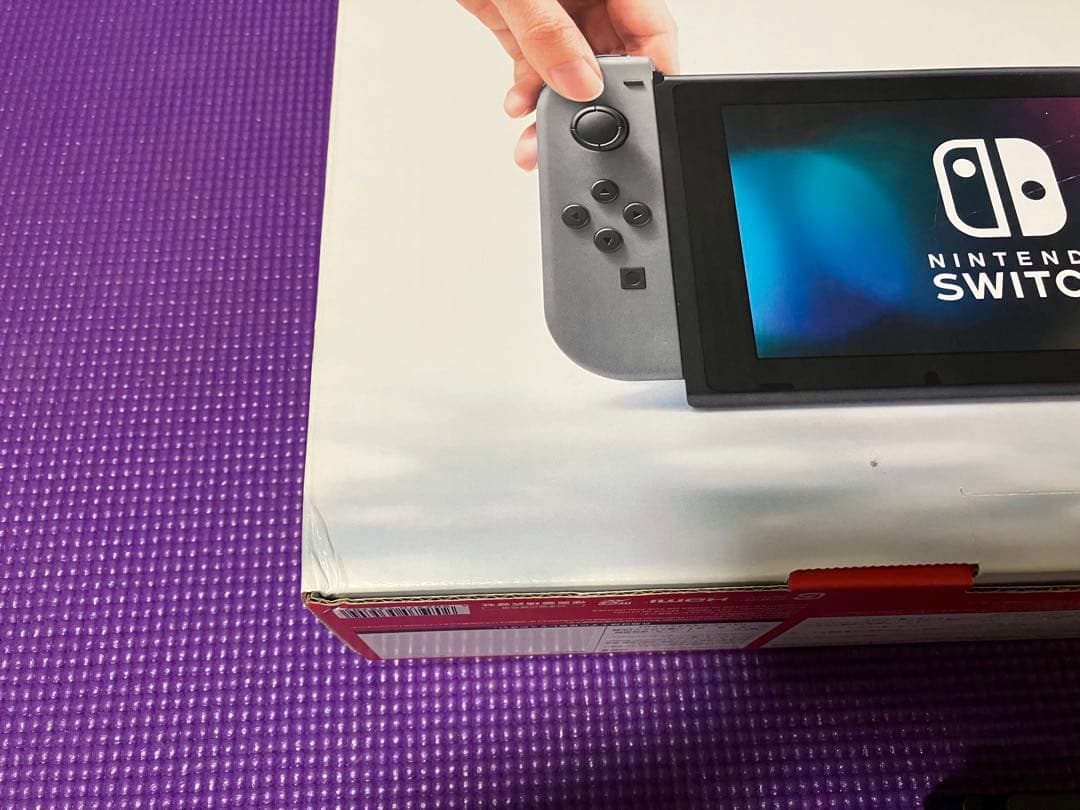 Nintendo Switch 本体 グレー 付属品完備➕SDカード128GB